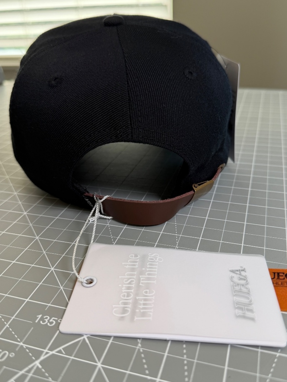 Huega House Letterman Canvas Hat Navy NWT - Picture 4 of 7